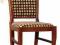 K39 krzesło drewniane pokojowe włoski styl I-MEBEL