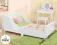 KidKraft 86730 ŁÓŻKO białe sanie