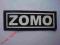ZOMO - naszywka sitodruk ! punk