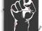 ZIPPO 28141 Fist Black Matte +benzyna Zippo GRATIS
