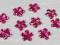 KWIATKI AKRYLOWE SAMOPRZYL. RÓŻOWE- 10 SZT. ELBLĄG
