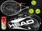 TENIS Rakieta HEAD Nano Ti. + 3 PIŁKI + TORBA