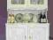 Prowansalski kredens shabby chic po renowacji biel