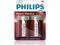 PHILIPS - Baterie Power Alkaline LR20 Blister 2szt