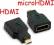 Adapter HDMI - micro HDMI M-F mikroHDMI 1381-7 Ldz
