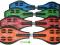 DESKOROLKA WAVEBOARD STREETSURFING MOCNA 4 KOLORY