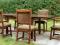 DĘBOWY KOMPLET STÓŁ ROZKŁADANY 6 KRZESEŁ * OFERTA