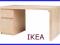 Wygodne biurko szuflada szafka IKEA JONAS brzoza!