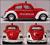 SAMOCHÓD-VOLKSWAGEN BEETLE FEUERWEHR 1:43