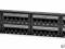 Patchpanel  48 porty RJ45 UTP CAT.5e 19" 2U L