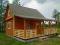 dom drewniany letniskowy domek z drewna całoroczny