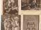 stare pocztówki MALARSTWO MITOLOGICZNE - 4 szt