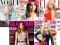 Vogue, Marie Claire, Glamour, Elle i Cosmo - 2012
