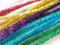 Druciki kreatywne Chenille 30cm MIX 25szt METALIC