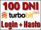 TURBOBIT 100 DNI +GWARANCJA+AUTOMAT KODY-ONLINE