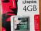 KARTA PAMIĘCI CF COMPACTFLASH KINGSTON 4GB