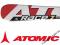 narty ATOMIC RACE 7 90 cm + wiązania EVOX 045