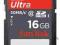 SANDISK 16GB SDHC Class 10 ULTRA +30MB/s UHS-1 FV