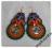 SUTASZ kolczyki CRISTINA soutache