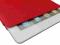 SENA iPad 2, iPad 3 etui Ultraslim skóra Czerwony