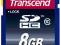 Karta pamięci SDHC 8GB Transcend Class 10 SD HC