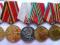 6 medali radzieckich