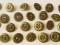 Guziki metalowe kol.stare złoto G06' - 50szt Guziki metalowe kol.stare złoto G06' - 50szt