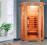 Sauna INFRARED EC2 PEŁNA OPCJA 2-osobowa 120X120