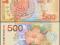 MAX - SURINAM 500 Guldenów 2000 r. # UNC