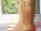 DZIECIĘCE KALOSZE HUNTER złote 1/2 CENY r.29