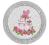 Talerzyki papierowe TORT 18cm urodziny 1272011P06g
