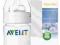 AVENT butelka 125ml 0% BPA + smoczek mini