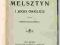 MELSZTYN i OKOLICE przewodnik 1911 CZCHÓW