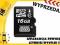 Karta pamięci micro SDHC 16 GB class 4 + adapter