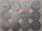 Monety z czasow PRL - 5zl - 12szt.