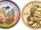 2009 1$ USA Native American - kolor jednostronny