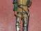 Metaloa figurka rycerza - uszkodzona