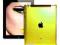 PURO Crystal Fluo Plecki new iPad/iPad2 (zolty)