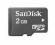 SanDisk microSD 2GB Card