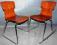 DWA KRZESŁA CASALA DESIGN LATA 70    II