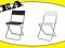 IKEA Jeff KRZESŁO SKŁADANE STOŁEK TABORET! TANIO!!