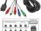 KABEL COMPONENT PS3/PS2/PLAZMA /LCD / NOWE / W-WA