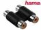 HAMA przejściówka łącznik 2 X Cinch / 2xcinch
