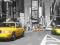 Nowy Jork - Żółte Taxi - plakat 91,5x30,5 cm