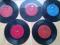 5 singli vinylowych bez okładek
