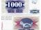 ### BOŚNIA I HERCEGOWINA - P15- 1992 - 1000 DINARA