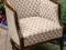 STARY  FOTEL W STYLU BIEDERMEIER