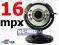 KAMERA INTERNETOWA 16 MPIX KAMERKA MIKROFON LED K9