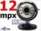KAMERA INTERNETOWA 12 MPIX KAMERKA MIKROFON LED K2