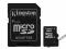 Pamięć Kingston SDHC micro 8GB + adapter